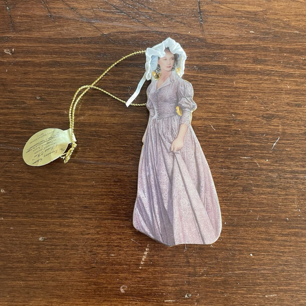 Scarlett O'Hara Ornament Bradford Exchange The Tara Dress Gone with the Wind